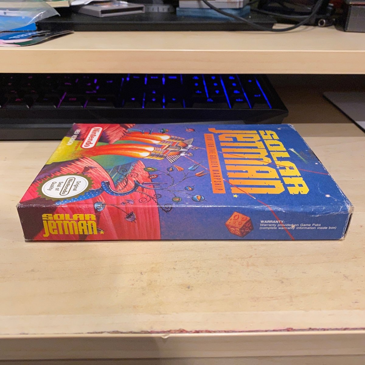 Buy Solar jetman Nes game complete -@ 8BitBeyond