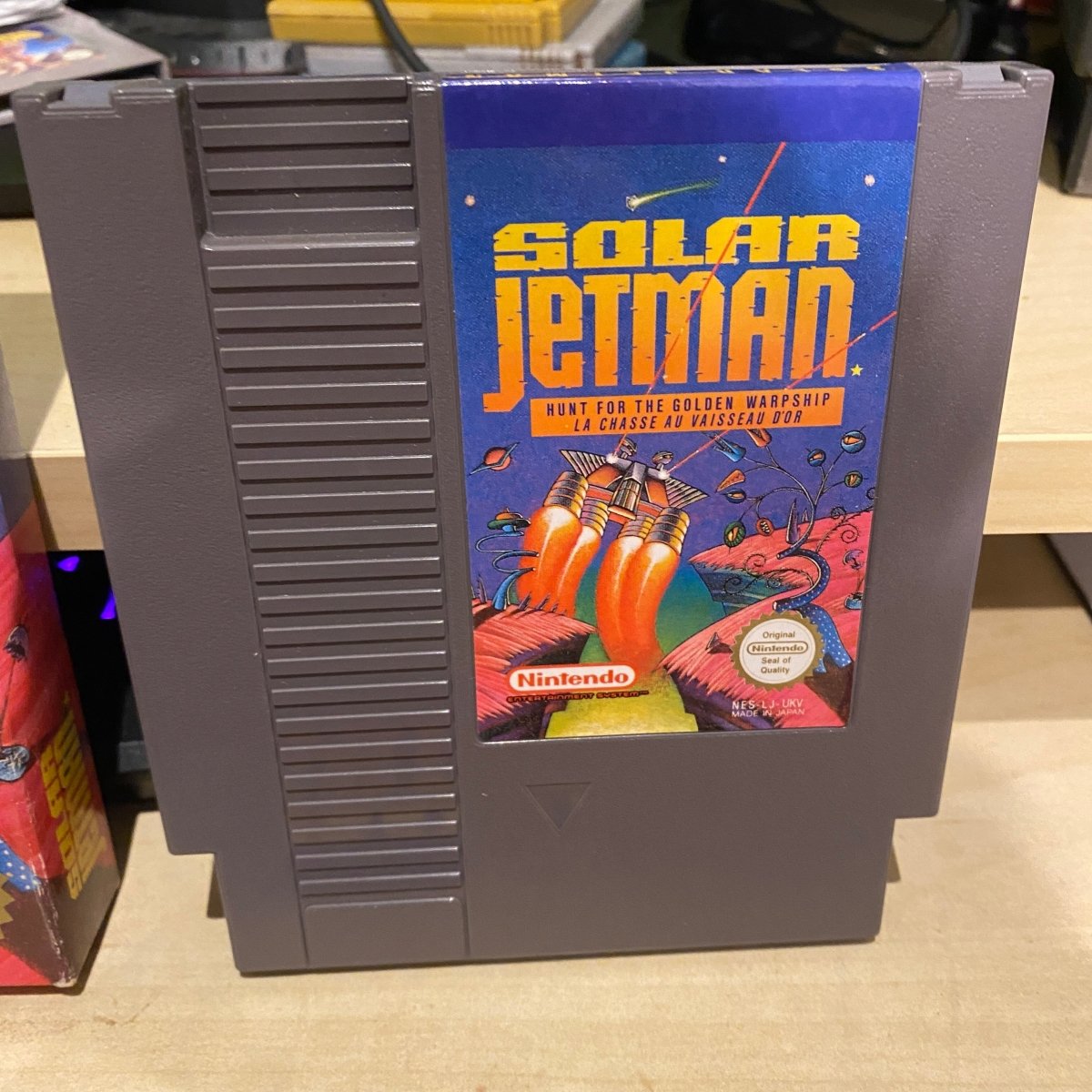 Buy Solar jetman Nes game complete -@ 8BitBeyond