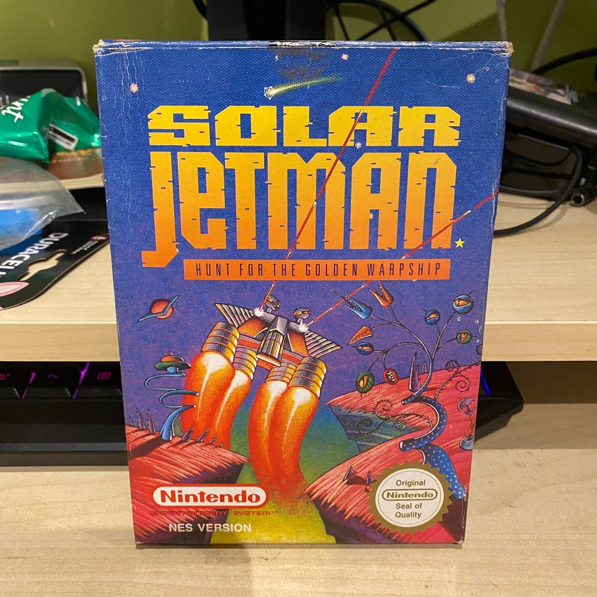 Buy Solar jetman Nes game complete -@ 8BitBeyond