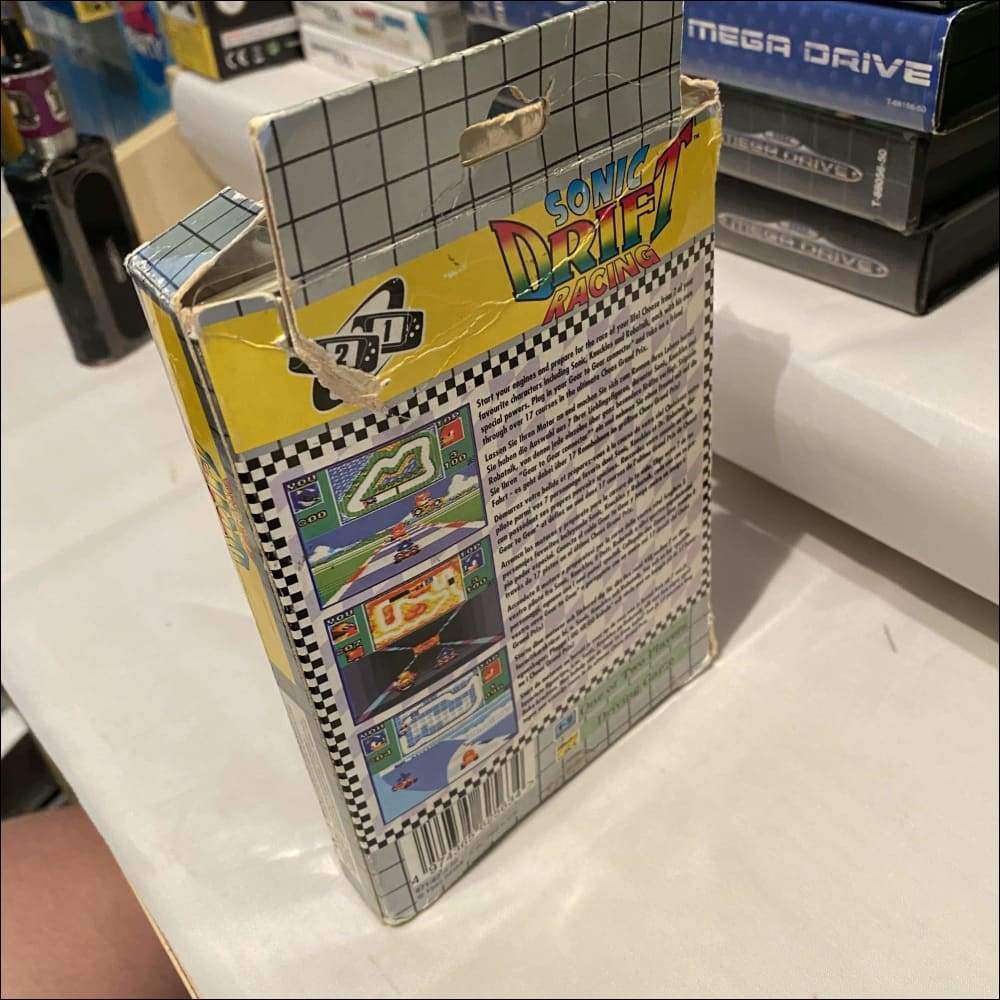 Buy Sonic Drift damaged box -@ 8BitBeyond