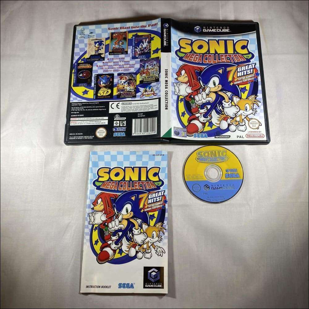 Buy Sonic mega collection Nintendo GameCube game complete -@ 8BitBeyond