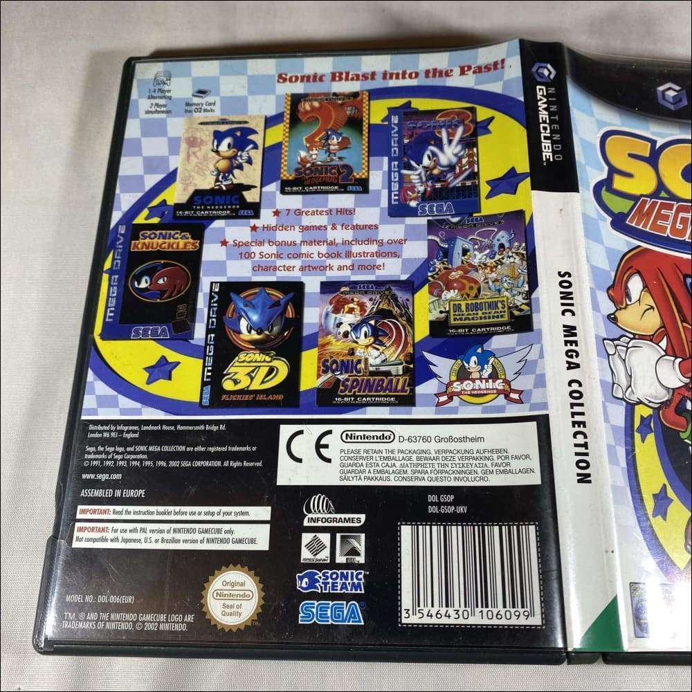 Buy Sonic mega collection Nintendo GameCube game complete -@ 8BitBeyond