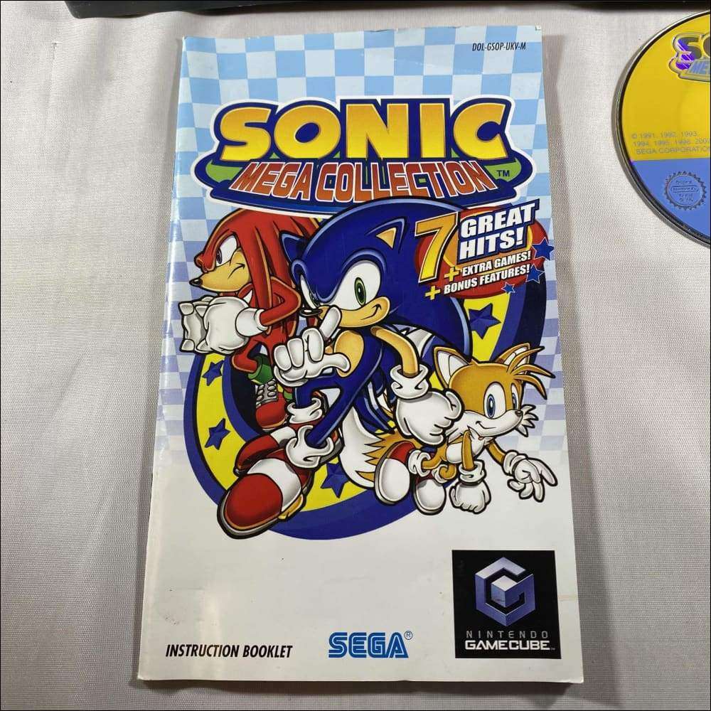 Buy Sonic mega collection Nintendo GameCube game complete -@ 8BitBeyond
