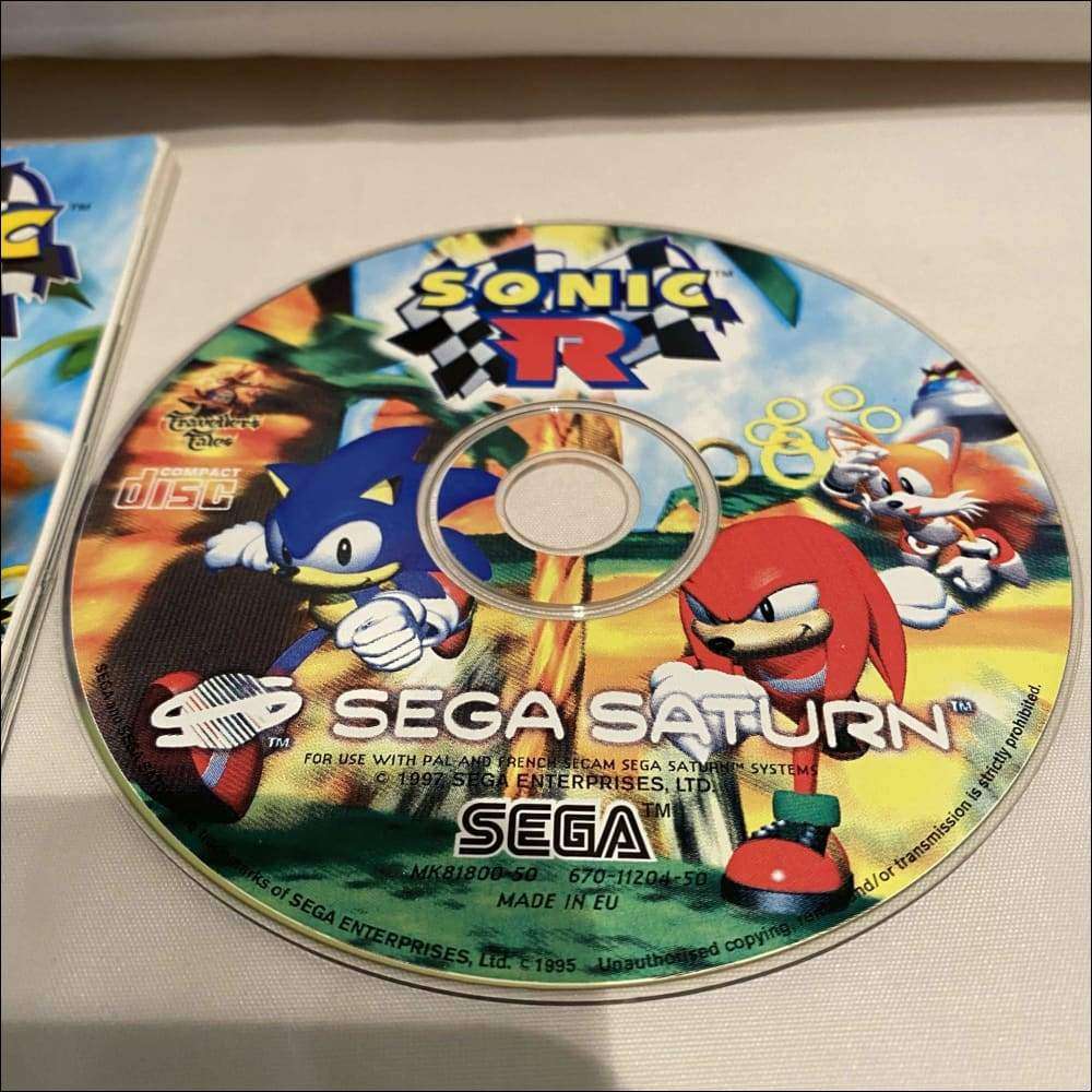 Buy Sonic R Sega saturn game complete -@ 8BitBeyond