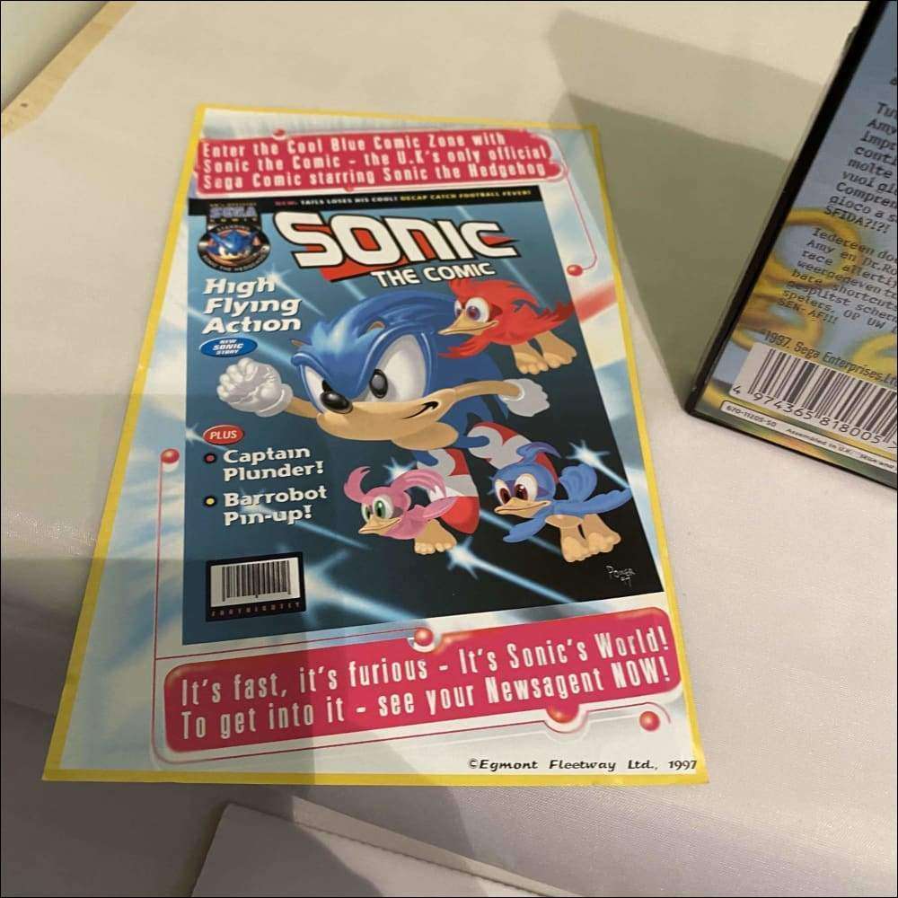 Buy Sonic R Sega saturn game complete -@ 8BitBeyond