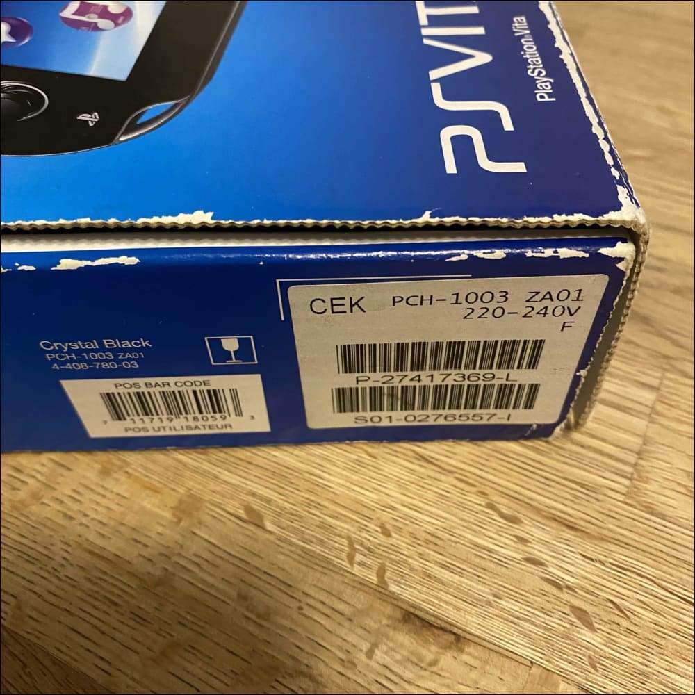 SONY PlayStationVITA 本体  PCHJ-10030 USED PS Playstation vita Wi-Fi model SAPPHIRE BLUE PCH-1000