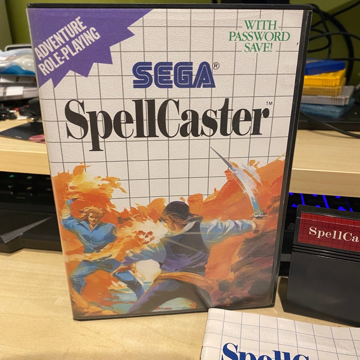 Buy SpellCaster Sega master system game -@ 8BitBeyond