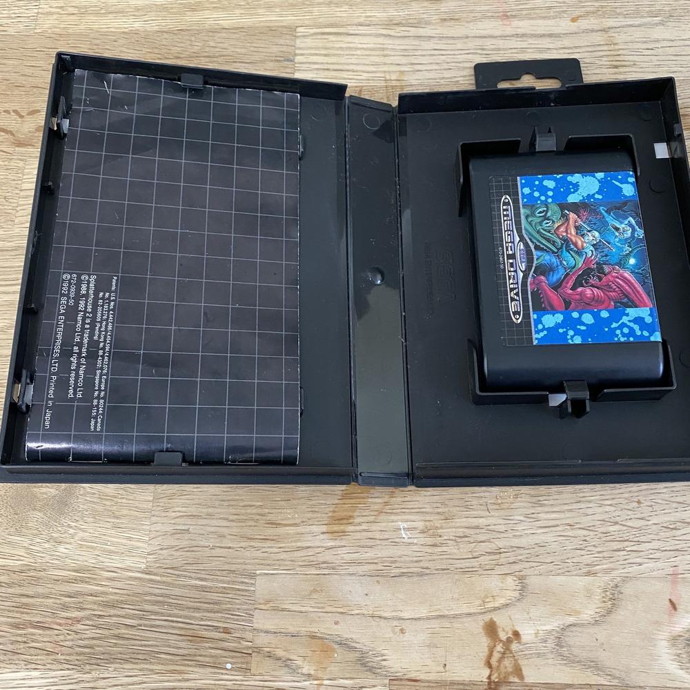 Buy Splatterhouse 2 megadrive complete -@ 8BitBeyond