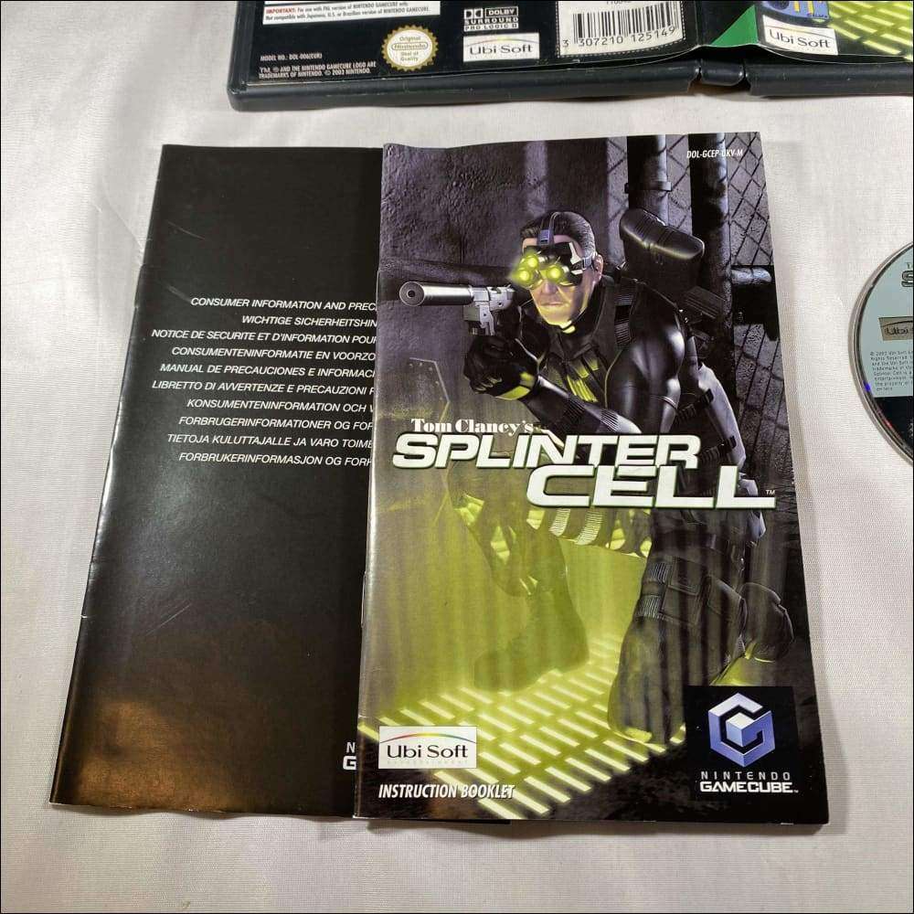Gamecube Disc Splinter Cell Splinter cell (Tom Clancy) Nintendo GameCube game complete 4.99 ...