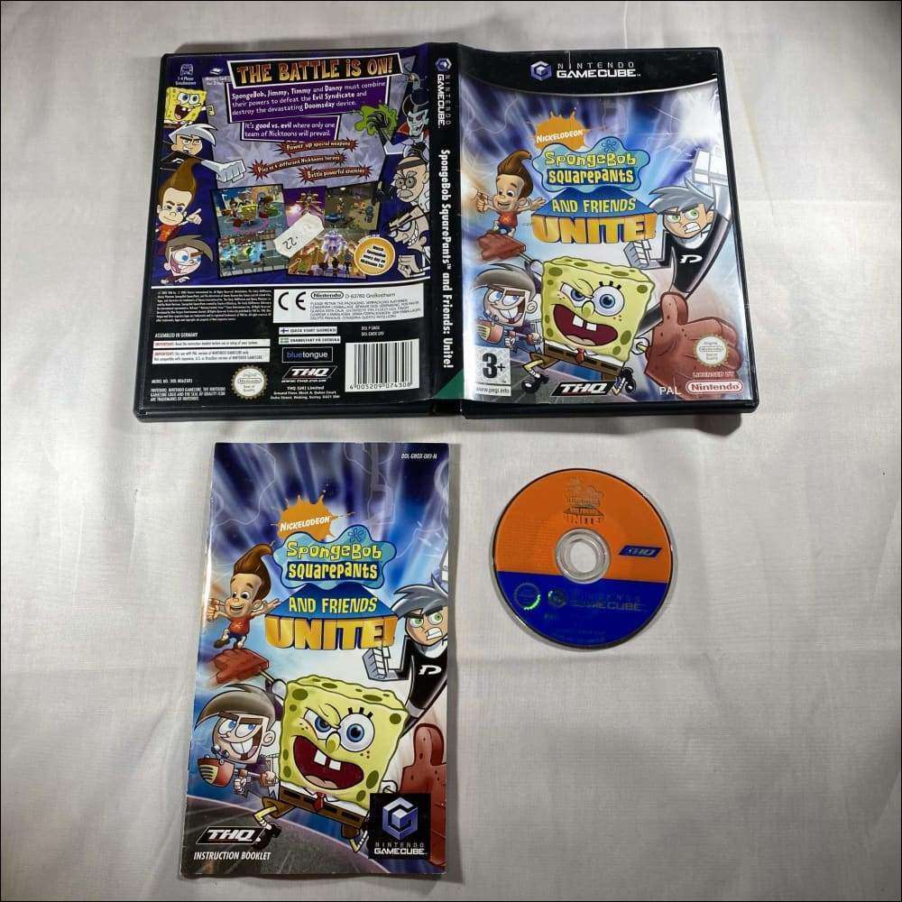 Buy Spongebob squarepants and friends unite Nintendo GameCube game complete -@ 8BitBeyond