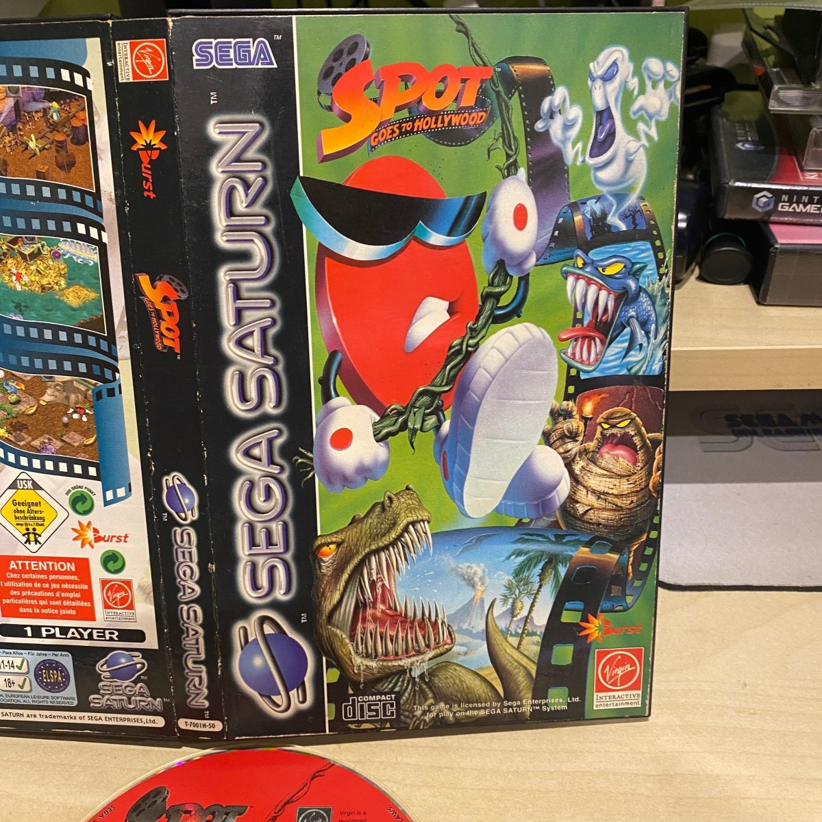 Buy Spot Goes To Hollywood Sega saturn -@ 8BitBeyond