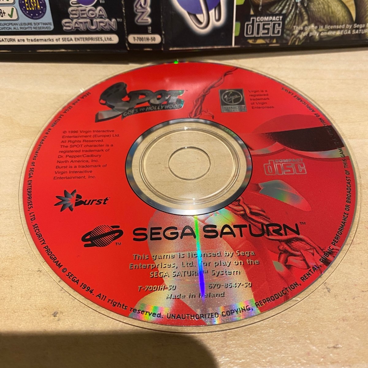 Buy Spot Goes To Hollywood Sega saturn -@ 8BitBeyond