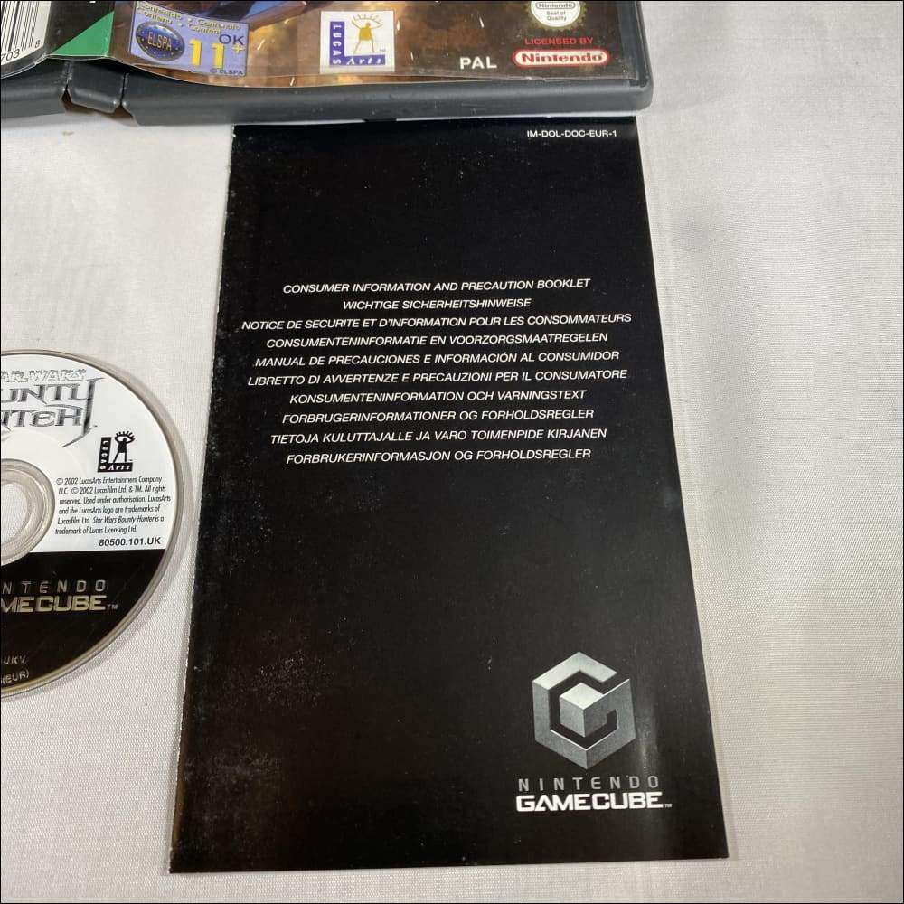 Buy Star Wars Bounty Hunter Nintendo GameCube game complete -@ 8BitBeyond