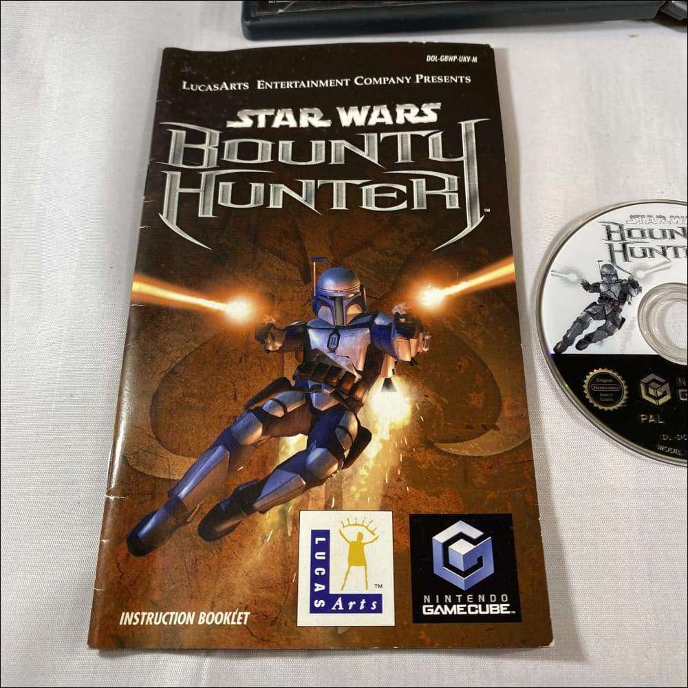 Buy Star Wars Bounty Hunter Nintendo GameCube game complete -@ 8BitBeyond