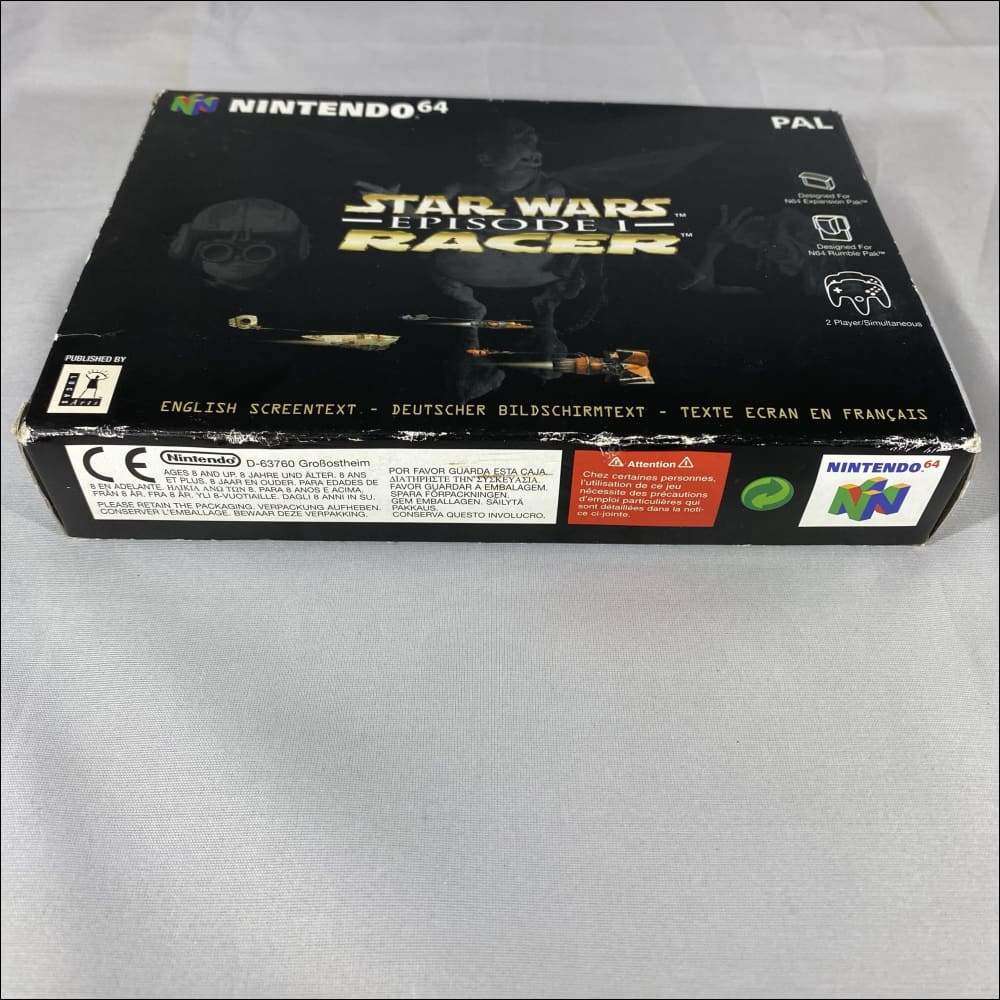 Buy Star Wars Episode 1 racer n64 game complete -@ 8BitBeyond