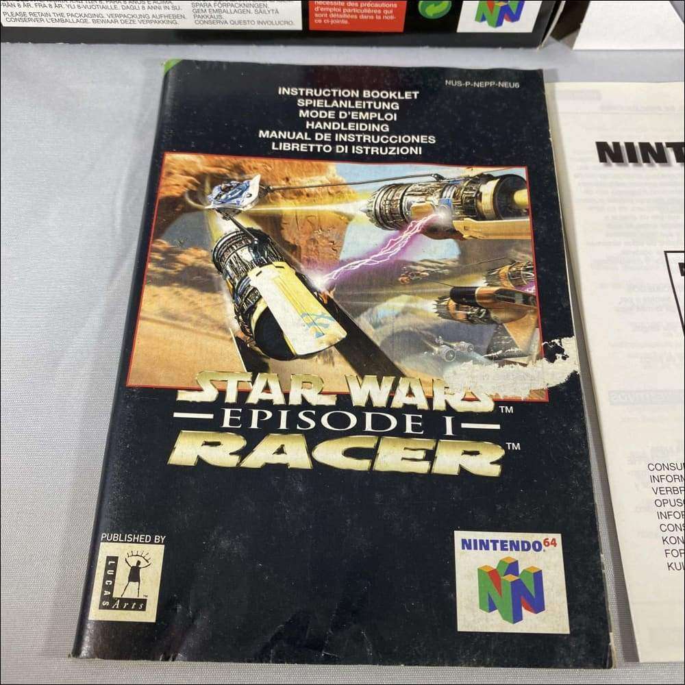 Buy Star Wars Episode 1 racer n64 game complete -@ 8BitBeyond