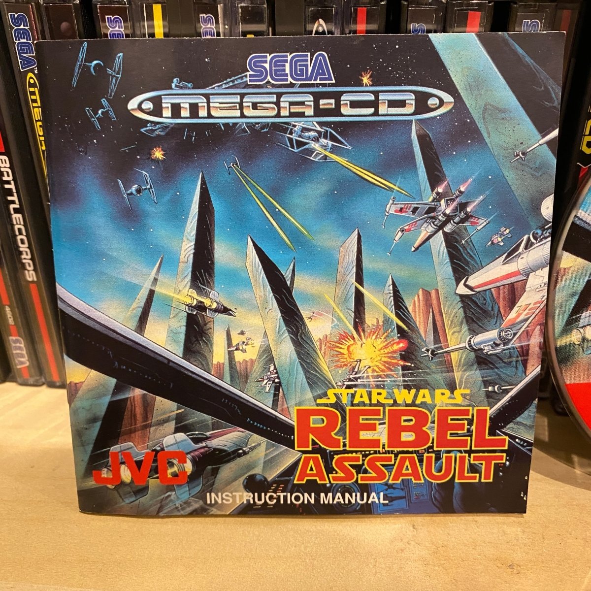Buy Star Wars: Rebel Assault Sega mega cd game complete -@ 8BitBeyond