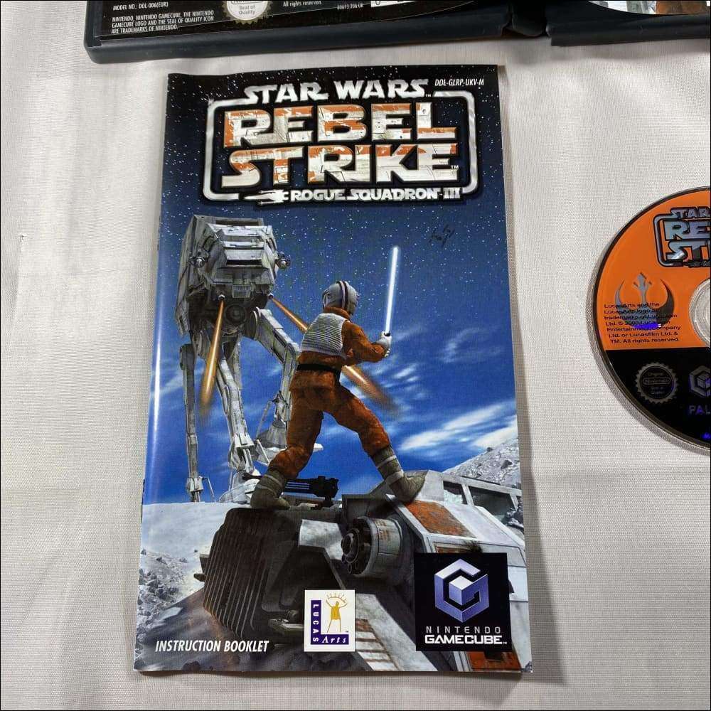 Buy Star Wars Rebel strike Nintendo GameCube game complete -@ 8BitBeyond