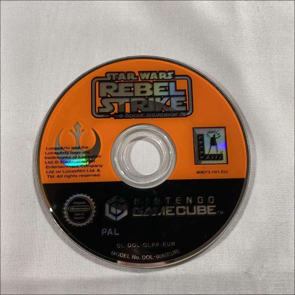Buy Star Wars Rebel strike Nintendo GameCube game complete -@ 8BitBeyond