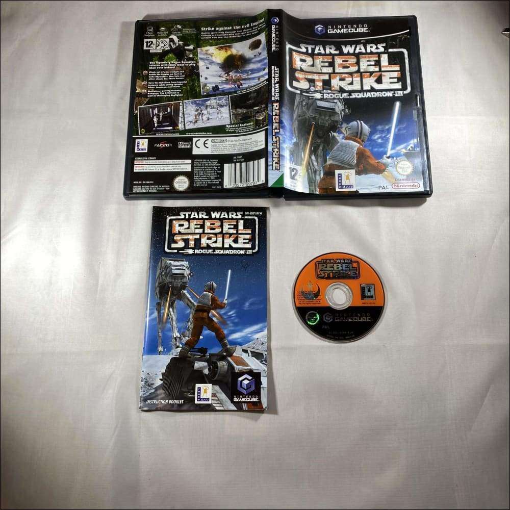 Buy Star Wars Rebel strike Nintendo GameCube game complete -@ 8BitBeyond