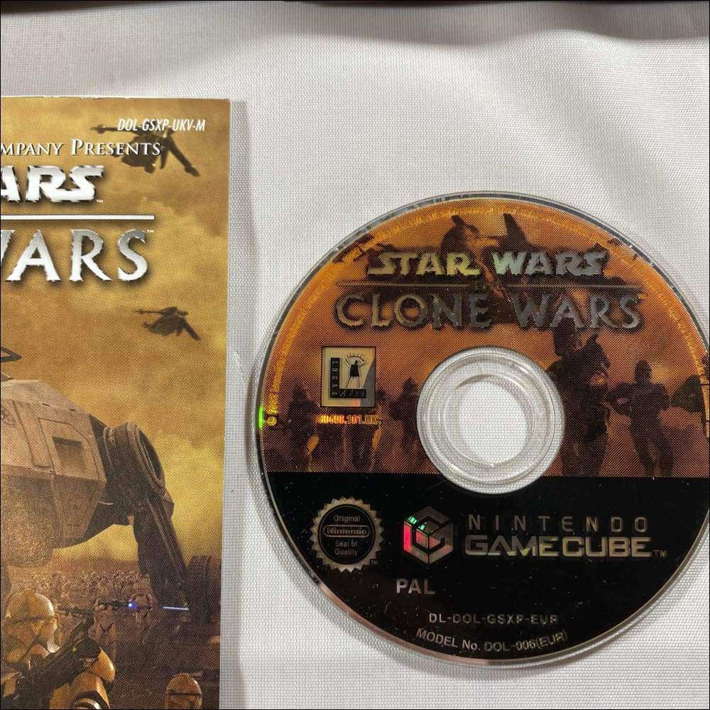 Buy Star Wars the clone wars Nintendo GameCube game complete -@ 8BitBeyond