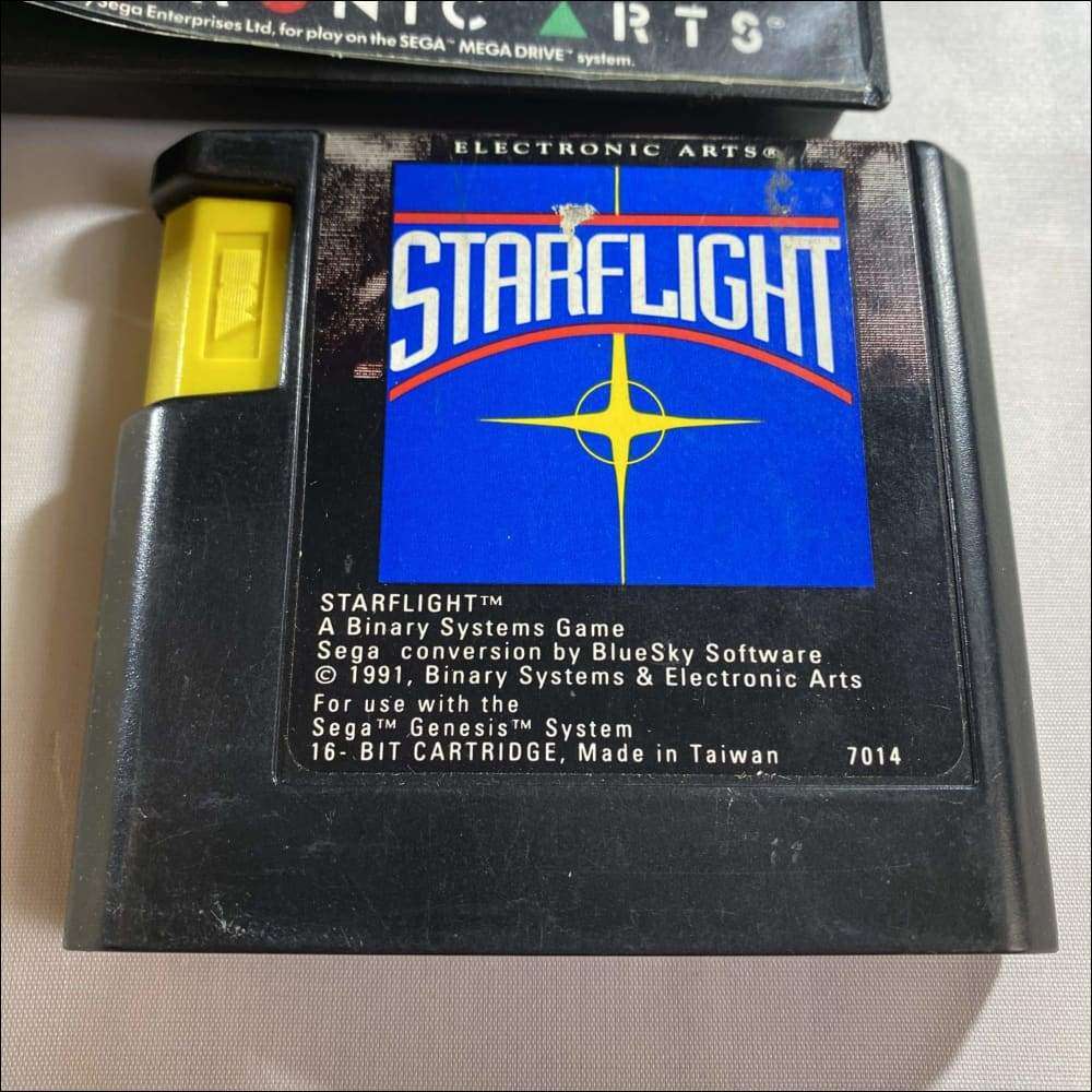 Buy Starflight Sega megadrive game complete -@ 8BitBeyond