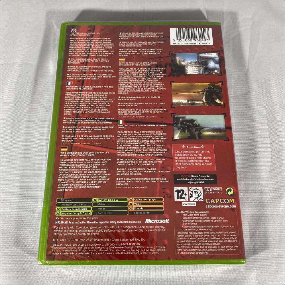 Buy Steel battalion line of contact og Xbox game sealed -@ 8BitBeyond