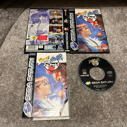 Buy Street fighter alpha 2 Sega saturn game complete -@ 8BitBeyond