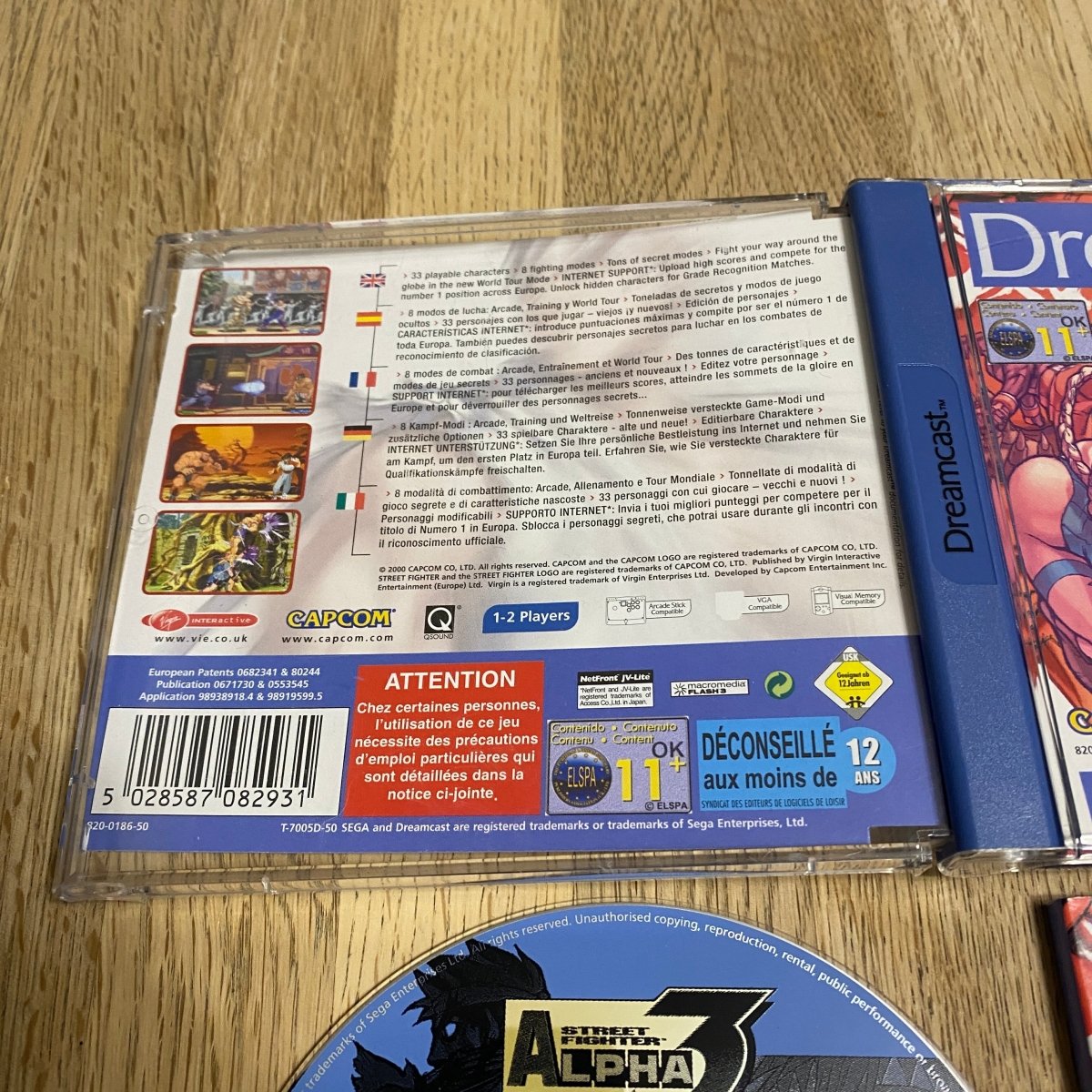 Buy Street Fighter Alpha 3 Sega dreamcast -@ 8BitBeyond