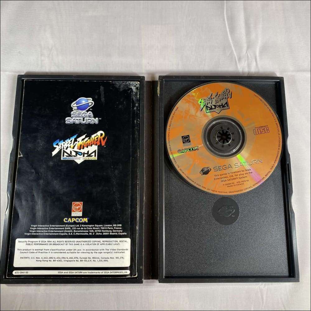 Buy Street fighter alpha warrior dreams Sega saturn game complete -@ 8BitBeyond
