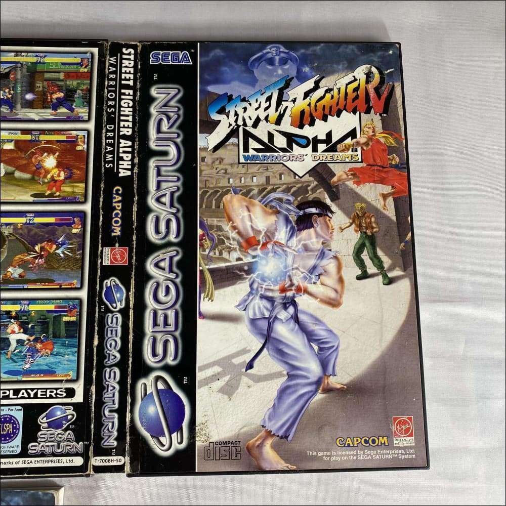 Buy Street fighter alpha warrior dreams Sega saturn game complete -@ 8BitBeyond