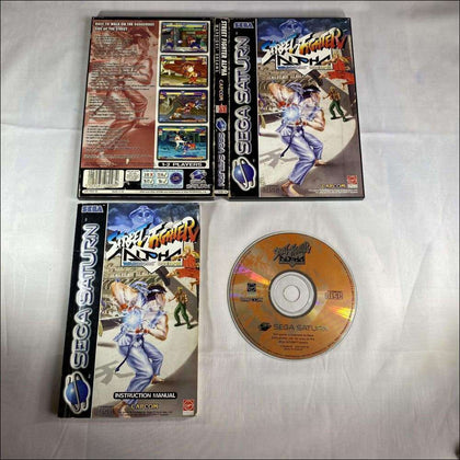 Buy Street fighter alpha warrior dreams Sega saturn game complete -@ 8BitBeyond