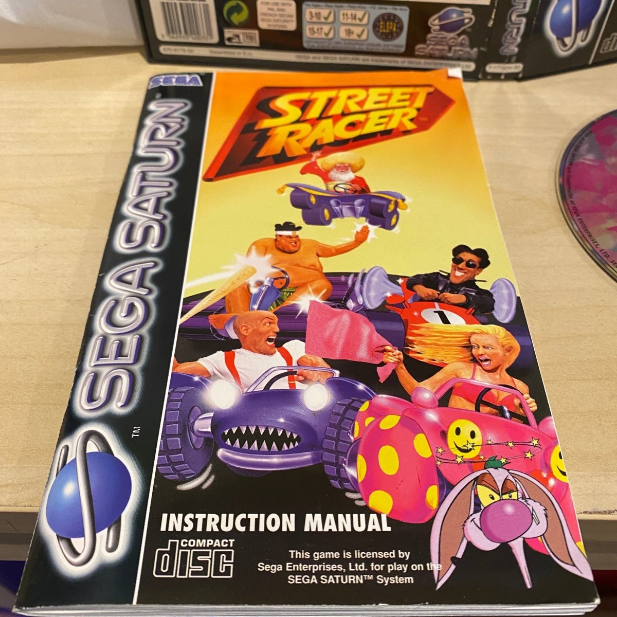 Buy Street Racer Sega saturn game complete -@ 8BitBeyond