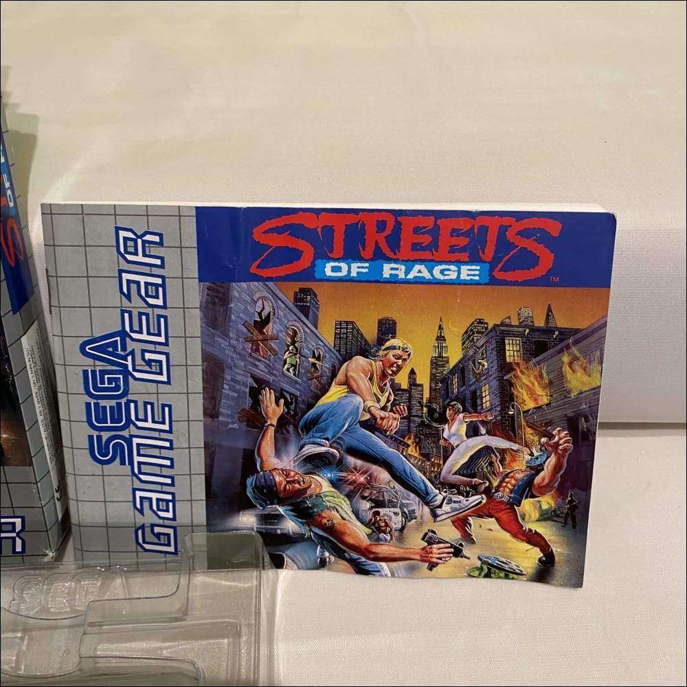 Buy Streets of Rage sega game gear game complete -@ 8BitBeyond