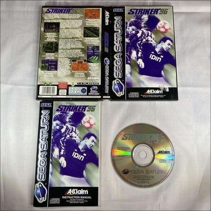 Buy Striker 96 Sega saturn game complete -@ 8BitBeyond