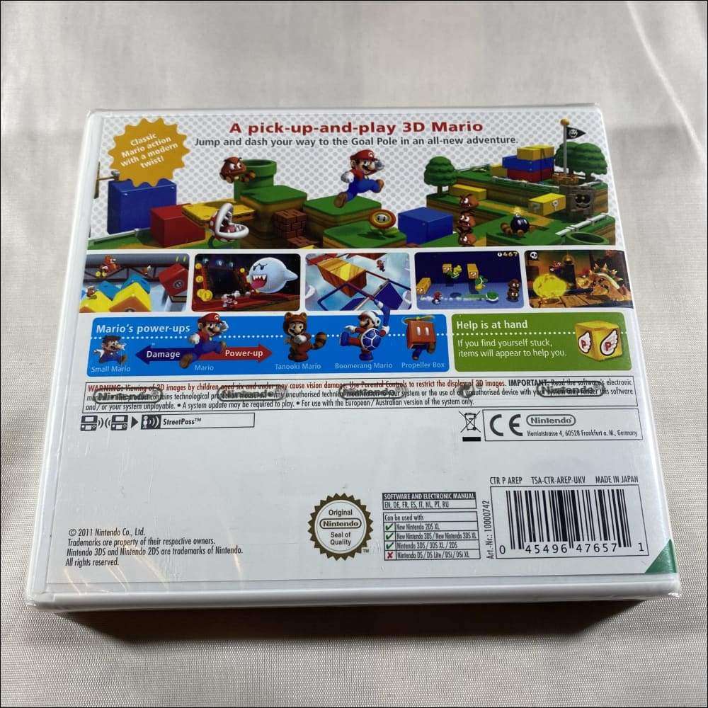 Buy Super mario 3d Land Nintendo 3ds new Sealed -@ 8BitBeyond