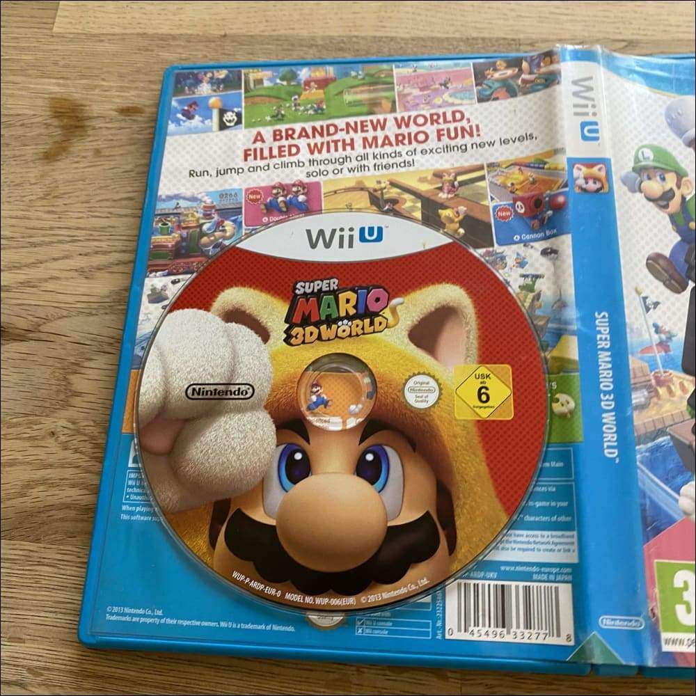 Super mario 3d world Wii u 15.99 8BitBeyond – retro game store uk