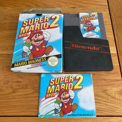 Buy Super Mario bros 2 Nes boxed complete -@ 8BitBeyond