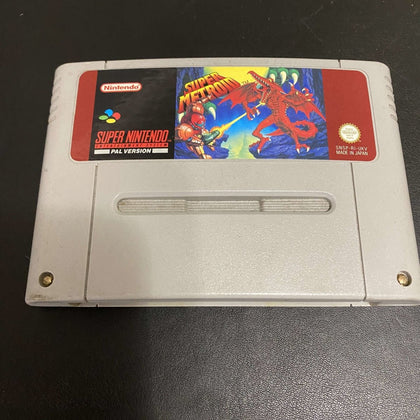 Buy Super Metroid Snes cart only -@ 8BitBeyond