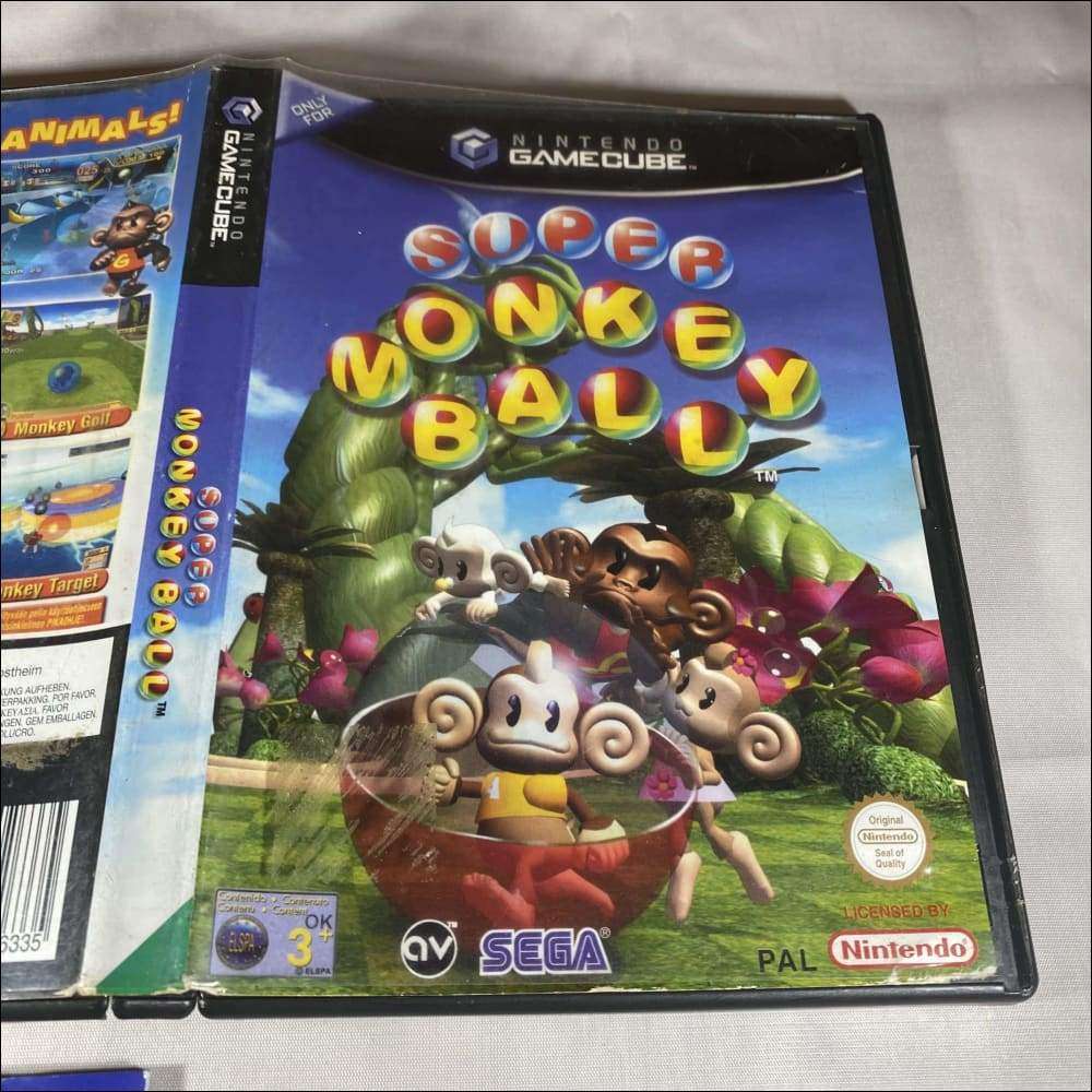 Buy Super monkey ball Nintendo GameCube game complete -@ 8BitBeyond