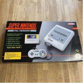 Buy Super Nintendo mario world boxed console -@ 8BitBeyond