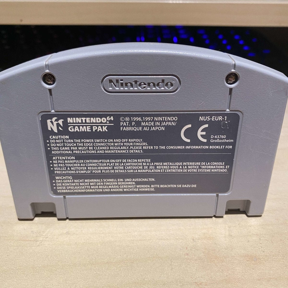 Buy Super smash bros n64 game cart only -@ 8BitBeyond