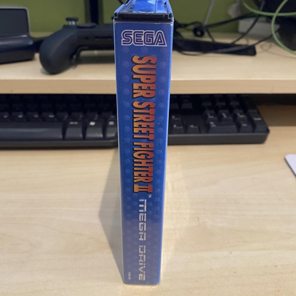 Buy Super Street Fighter 2: The New Challenger blue spine -@ 8BitBeyond