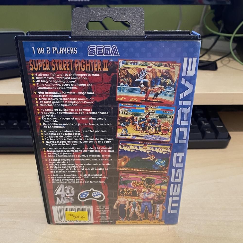 Buy Super Street Fighter 2: The New Challenger blue spine -@ 8BitBeyond
