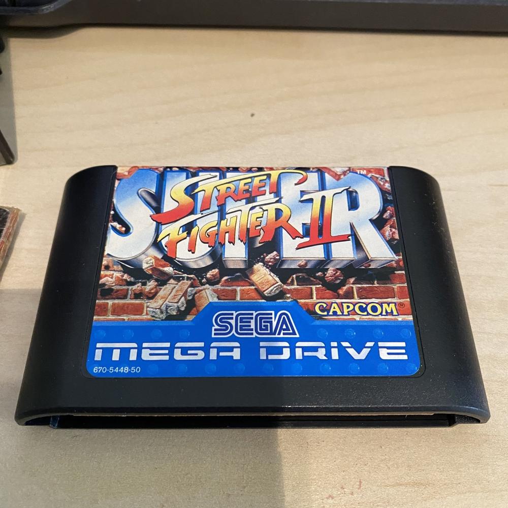 Buy Super Street Fighter 2: The New Challenger blue spine -@ 8BitBeyond