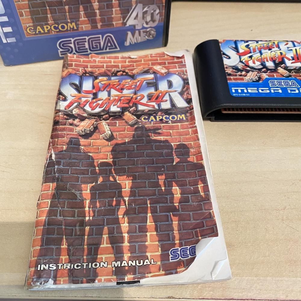 Buy Super Street Fighter 2: The New Challenger blue spine -@ 8BitBeyond