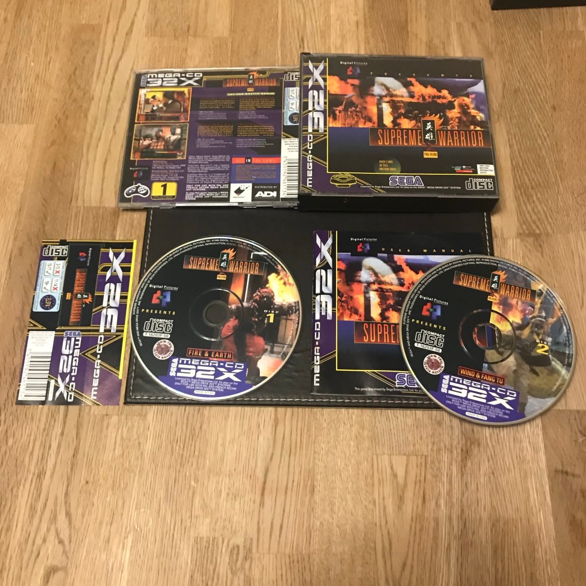 Buy Supreme Warrior Sega 32x cd game -@ 8BitBeyond
