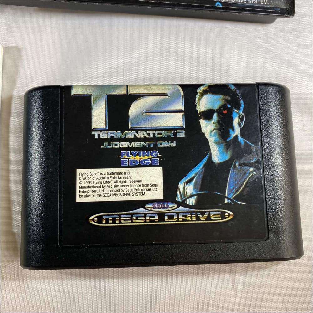 Buy T2 terminator 2 judgement day Sega megadrive game complete -@ 8BitBeyond
