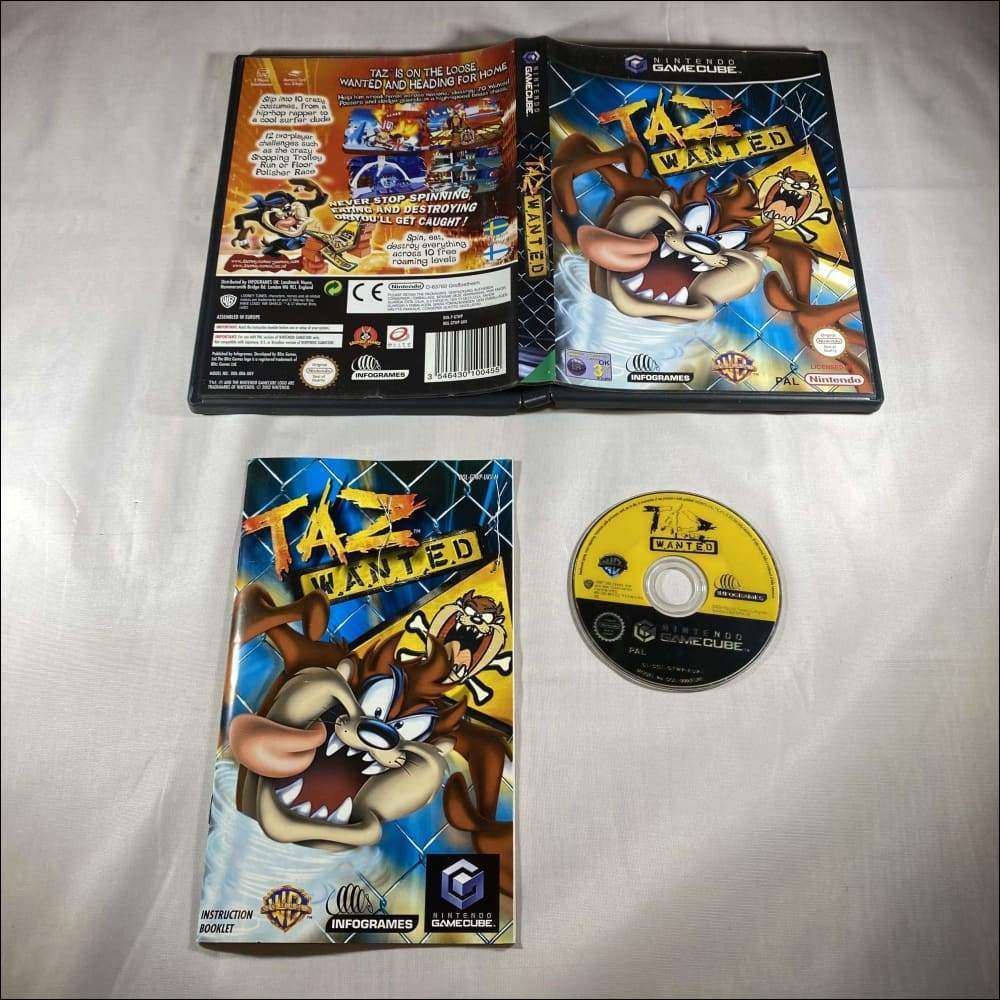 Buy Taz Wanted Nintendo GameCube game complete -@ 8BitBeyond