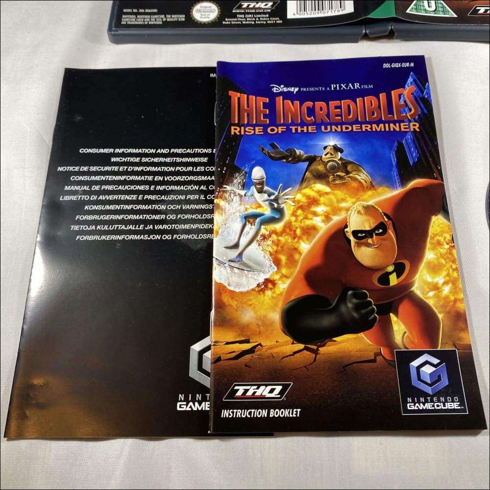 Buy The Incredibles Rise of the underminor Nintendo GameCube game complete -@ 8BitBeyond